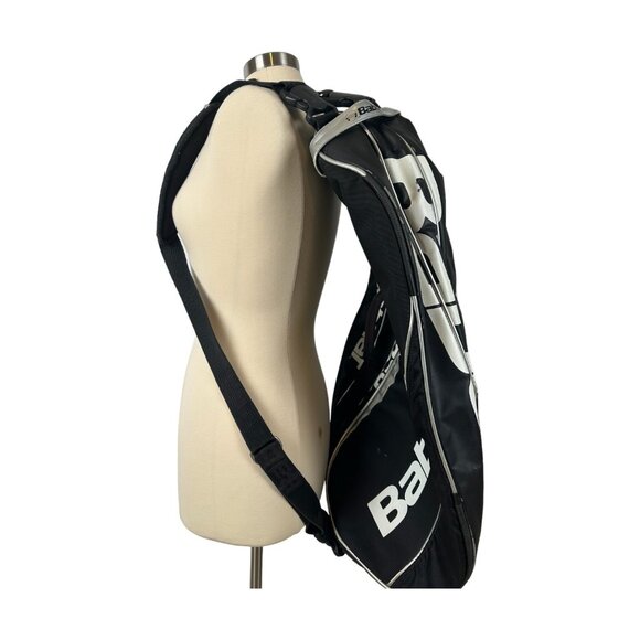 BABALOT TEAM Tennis Multi Racquet Carry Case Bag Backpack Red White Black - Picture 4 of 16